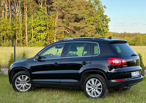 Volkswagen Tiguan cena 39900 przebieg: 219000, rok produkcji 2009 z Mrągowo małe 742